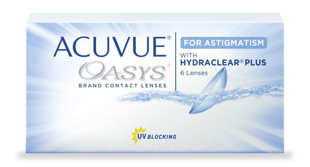 Acuvue Oasys For Astigmatism Pluss